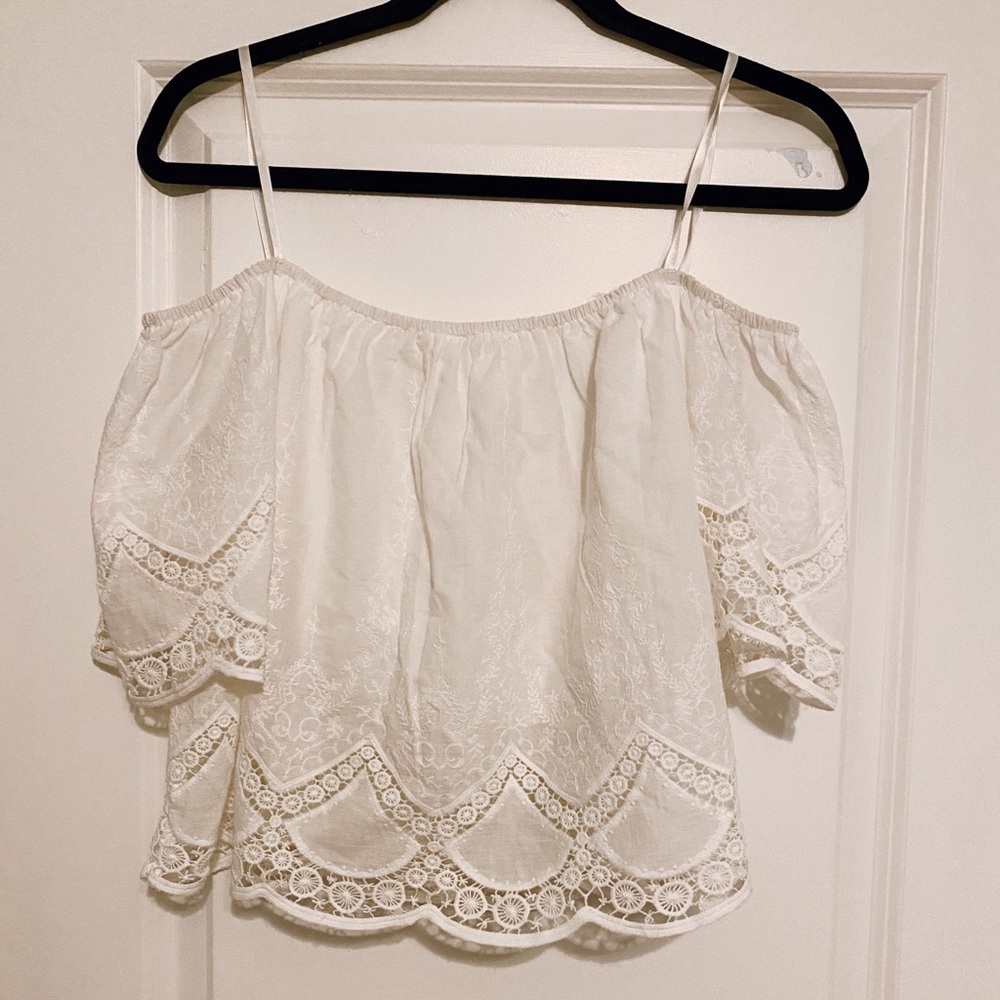 Off-the-shoulder Blouse - Picture 3 of 3